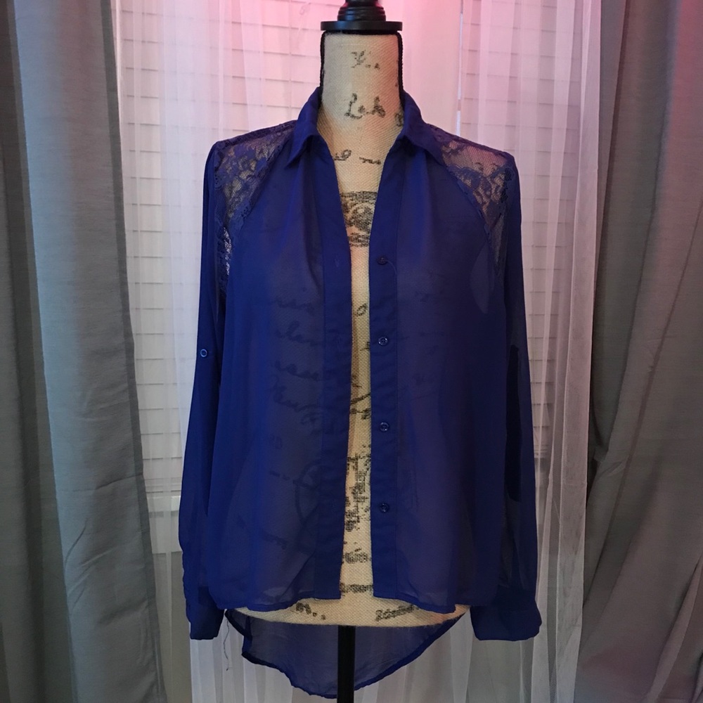 Long sleeve crop top